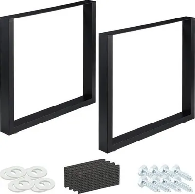 Produktbild von 2er-Set Tischläufer schwarz