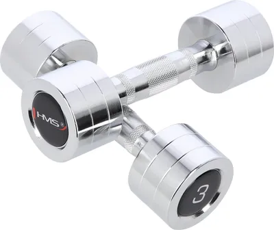 Produktbild von HMS Fitness Chroom Dumbbell Set 2 x 3 kg