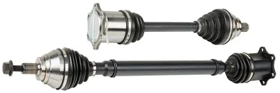 Produktbild von RIDEX 13D1038 Antriebswelle Vorne für VW Golf VII Schrägheck (5G1, BQ1, BE1, BE2) GOLF VI (5K1) Golf V Schrägheck (1K1) TOURAN (1T1, 1T2) GOLF PLUS