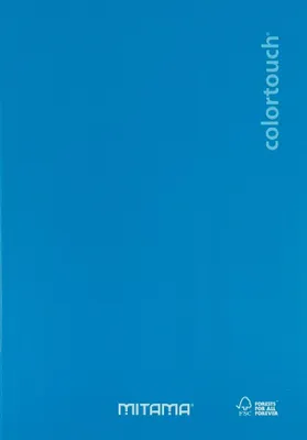 Obrázek produktu pro Sešit "Color Touch", A4, čtverečkovaná, 40+2 listů, cyan, MITAMA 62013-90262