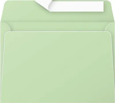 Image de Clairefontaine Enveloppe Pollen 5476C C6 vert 20 pcs/paquet
