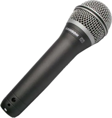 Produktbild von Samson SAQ7 Cardioid Dynamic Microphone - Dynamic, -54 dB, Omnidirektional, 200 Ohm, Kabellos, 370 g