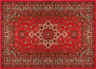 Produktbild von Türmatte Vintage Perser rot in 50x70 cm als Fussabtreter
