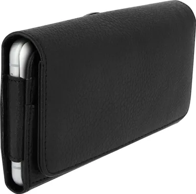 Produktbild von Gürteltasche mit Kartenfächern Smartphones mit 5.5'' Bildschirmgröße – Schwarz
