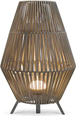 Produktbild von Tragbare Außenleuchte LED Leuchtmittel mit Akku IP54 dimmbar Fernbedienung 2700 K 72 cm Taupe kabellose Außenlampe Terrassenleuchte