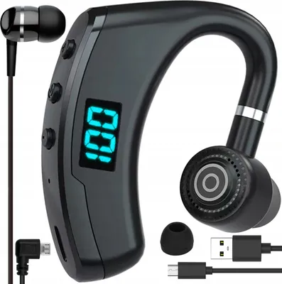 Zdjęcie produktu dla Zestaw Słuchawkowy Bluetooth Z Wyświetlaczem V8