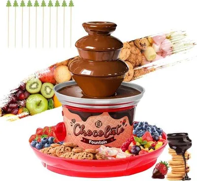 Produktbild von Chocoladefondü - Chocoladesmelter - Chocoladegerät - Hochwertige Chocoladeverwärmer