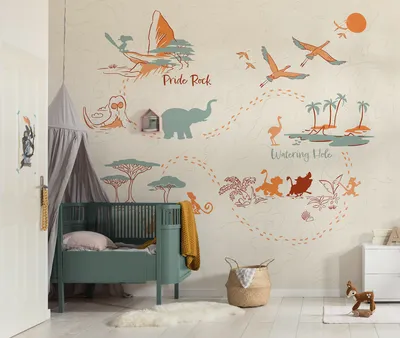 Produktbild von Komar Vlies Fototapete - Disney The Lion King Circle of Life - Größe 300 x 250 cm