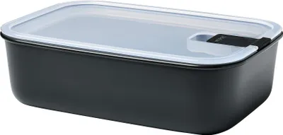 Produktbild von Mepal – Frischhaltedose EasyClip – Schüssel mit Deckel & Klickverschluss – Geeignet für Mikrowelle, Dampfgarer, Kühl- und Gefrierschrank – Luftdicht & auslaufsicher – 1500 ml – Nordic black
