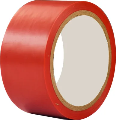Produktbild von rillprint Bodenmarkierungsband 50 mm x 33 m rot