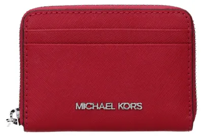 Produktbild von Michael Kors Kartenetui aus Leder in Rot 35H8STVZ5LDKRASPBERRY
