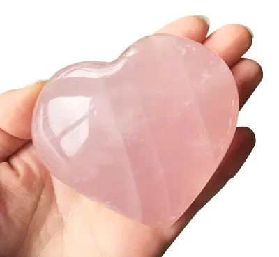Immagine prodotto di Solidchoice - Cristallo di quarzo rosa a forma di cuore, 40 mm, ideale per la guarigione Reiki e per la decorazione