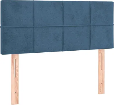 Produktbild von vidaXL Kopfteil Dunkelblau 90x5x78/88 cm Samt