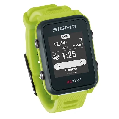 Produktbild von Sigma® Fitnessuhr "iD TRI", Schwarz, Set