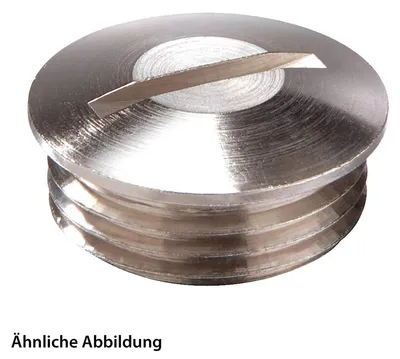 Produktbild von WISKA Verschlussschraube EMVS12 M12 Messing 10063151