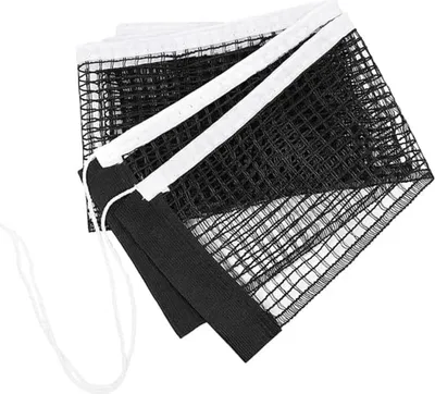 Produktbild von 1 Stück schwarzes Tischtennisnetz, Polyester Tischtennisnetz, Tischtennisnetz, Ersatzteil, Tischtennisnetz, Tischtennisnetz, zusammenklappbar, für drinnen und draußen