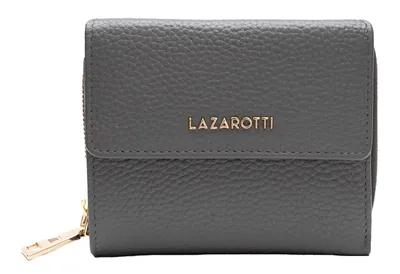 Immagine prodotto di Lazarotti Pelle portafoglio Bologna Leather Wallet With 8 Card Slots Grey grigio