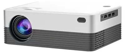 Obrázok produktu pre Prenosný projektor pre domáce kino – mini inteligentný projektor s WiFi a Bluetooth 5G, rozlíšenie 1280x720p, podpora dekódovania 4K videa, hlasové ovládanie s umelou inteligenciou, malý projektor pre televíziu a telefón