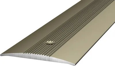 Produktbild von Prinz Übergangsprofil Alu Edelstahl matt gelocht 37 x 2700 mm