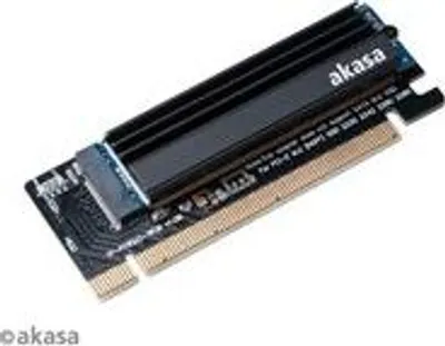 Zdjęcie produktu dla Karta adaptera AKASA M.2 SSD na PCIe z radiatorem chłodzącym