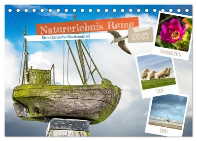 Produktbild von Naturerlebnis Rømø (Tischkalender 2027 DIN A5 quer), CALVENDO Monatskalender