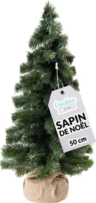 Image de Creative Home Mini Sapin de Noël Artificiel 50 cm - Décoration Noël