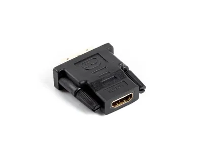 Produktbild von Lanberg AD-0013-BK, HDMI, DVI-D 18+1 Single Link, Schwarz