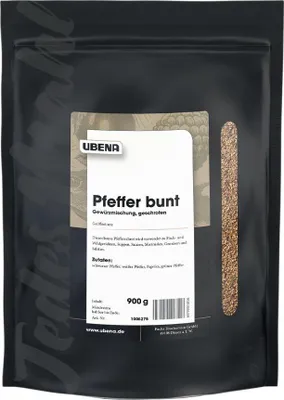 Produktbild von Ubena geschroteter Pfeffer für Fisch- und Wildgerichte