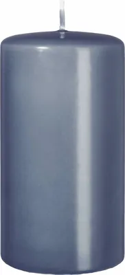 Produktbild von 4er Set Oster, Frühling, Stumpenkerzen Pacific Blue Blau/Grau 10 x 6 cm