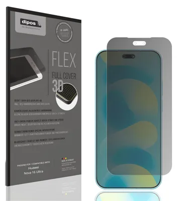 Produktbild von Full Cover Privacy Blickschutzfolie für Huawei Nova 16 Ultra Folie Anti-Shock