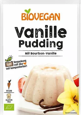 BUDYŃ WANILIOWY BEZGLUTENOWY BIO 33 g - BIOVEGAN