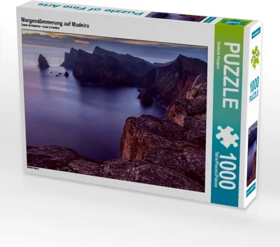 Produktbild von Calvendo Morgendämmerung auf Madeira 1000 Teile Puzzle quer 640x480mm, Pappon Stefanie; 7422457