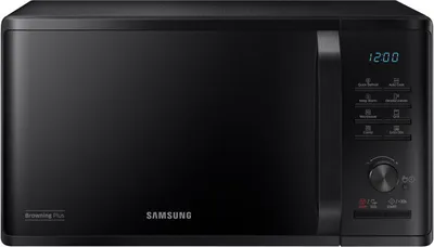 Obrázok produktu pre Samsung MG23K3515CK, Na pracovnú dosku, Mikrovlnná rúra s grilom, 23 L, 800 W, Vstavaný displej, LED