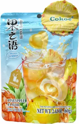 Immagine prodotto di Cokoc Gomme ripiene al gusto di ananas 60g
