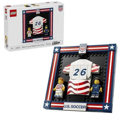 Obrázok produktu pre LEGO Dres národného futbalového mužstva USA 2026, Stavebnica, 10 rok / roky, Plast, 167 kusov, 323 g