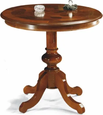 Produktbild von Casa Padrino Luxus Barock Esstisch Braun Ø 80 cm - Barock Möbel -  Italy