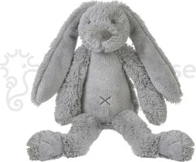 Produktbild von Happy Horse Kuscheltier grau Kaninchen Richie klein - 28 cm Plüschspielzeug