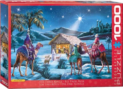 Obrázok produktu pre Puzzle 1000 Nativity-Three Kings Macneil 6000-6002