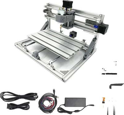 Immagine prodotto di Router CNC 3018, Incisione di legno e acrilico, Connessione USB, Senza controller, Senza laser