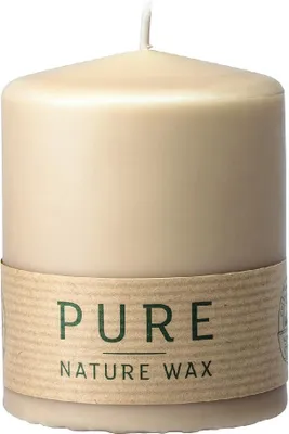 Produktbild von WENZEL PURE Kerze Safe Candle, 9 x 7 cm, sahara