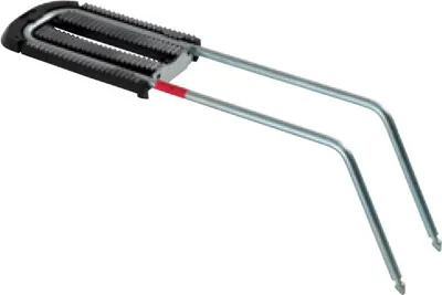 Zdjęcie produktu dla Uchwyt na siodełko rowerowe 50-15 cm stal/plastik srebrny/czarny