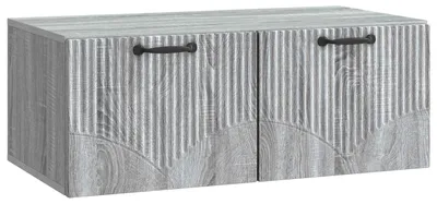 Produktbild von Wandmontierter TV-Schrank Graues Sonoma 78,5 x 41 x 30 cm