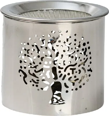 Produktbild von Duftlampe Baum des Lebens Edelstahl Höhe 6cm