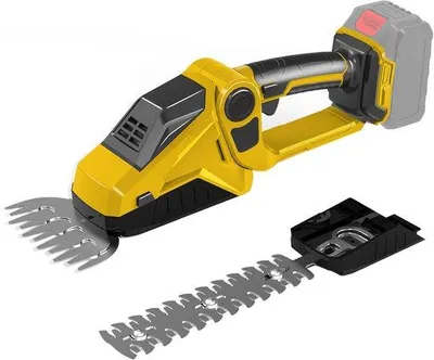 Image de Cisaille à haies et cisaille à gazon sans fil pour le jardinage, sécateur ergonomique pour arbustes et haies