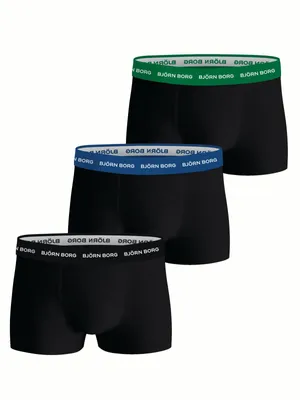Image de Björn Borg 3-Pack Boxers Mix Noir - Grand XXL