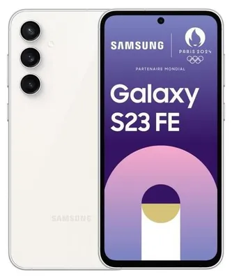 Image de Samsung Galaxy S23 FE Smartphone 256 Go Crème