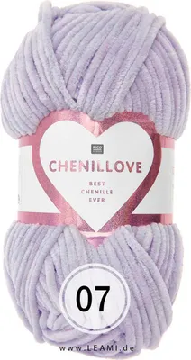 Produktbild von Creative Chenillove Rico Chenille (100g/110m) 07 flieder