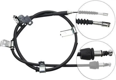 Produktbild von A.B.S. Handbremsseil Seilzug Feststellbremse für KIA Picanto (SA) Hinten Links K16497