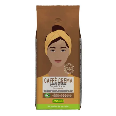 Produktbild von Rapunzel Heldenkaffee Crema, ganze Bohne HIH (1kg)