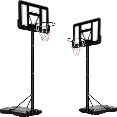 Immagine prodotto di Canestro da basket regolabile, portatile con ruote, base stabile